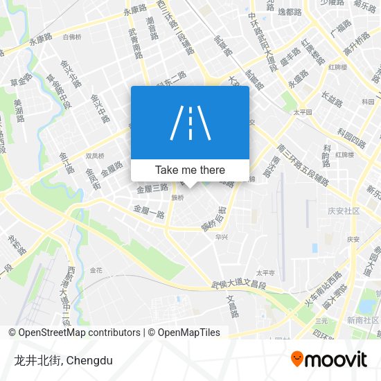 龙井北街 map