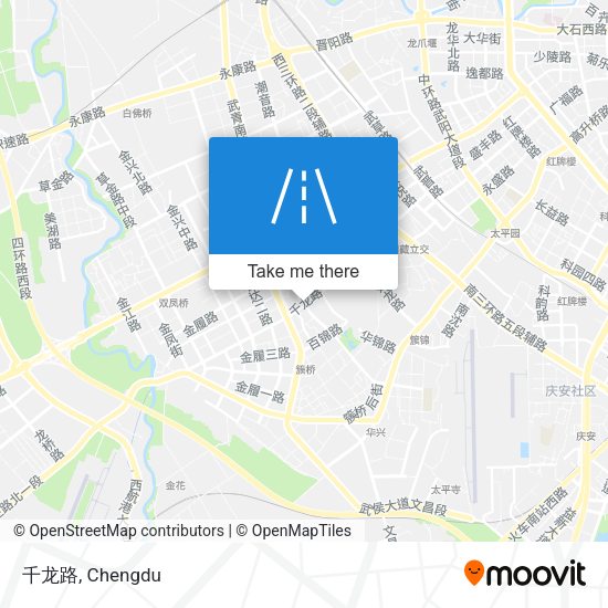千龙路 map
