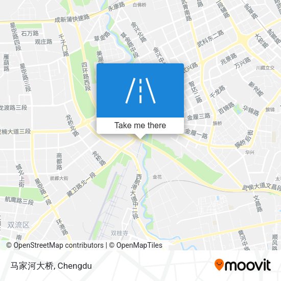 马家河大桥 map
