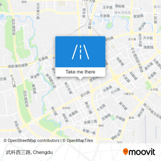 武科西三路 map