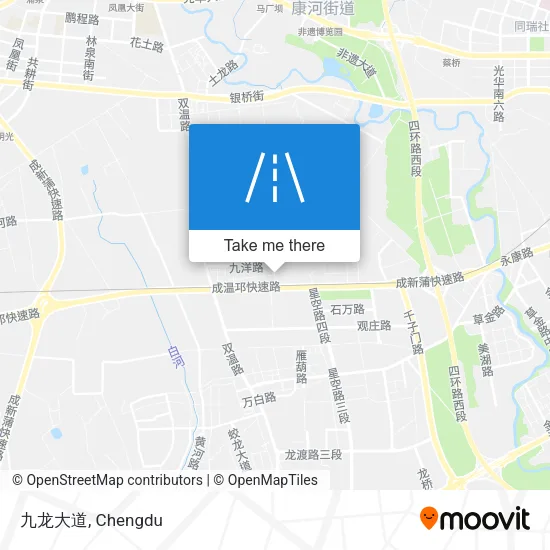 九龙大道 map
