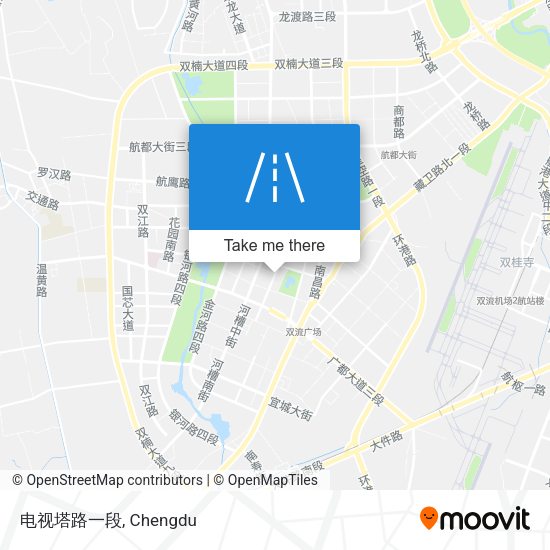 电视塔路一段 map