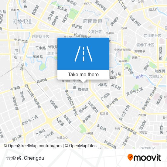 云影路 map