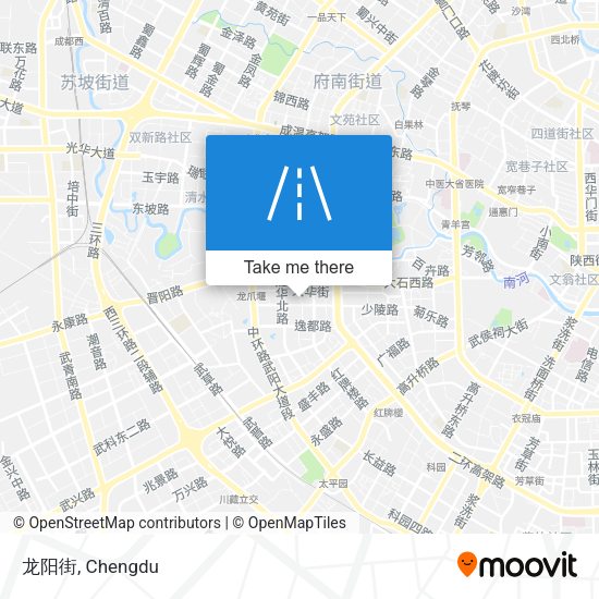 龙阳街 map