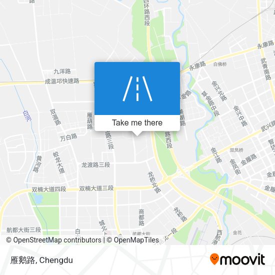 雁鹅路 map