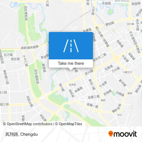 凤翔路 map