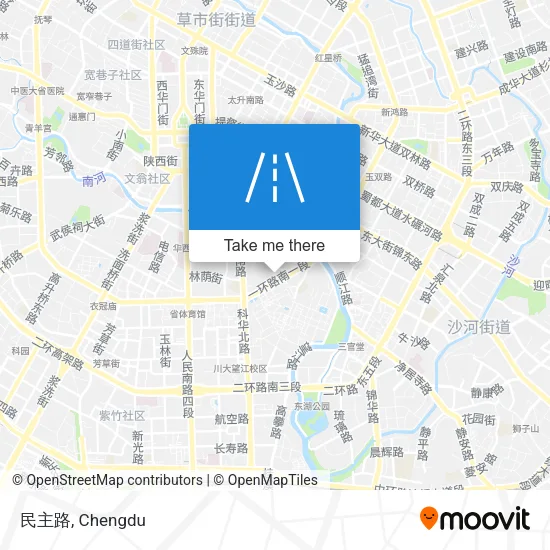 民主路 map