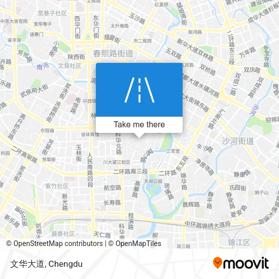 文华大道 map