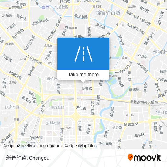 新希望路 map