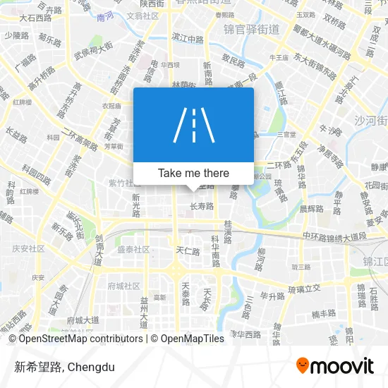 新希望路 map