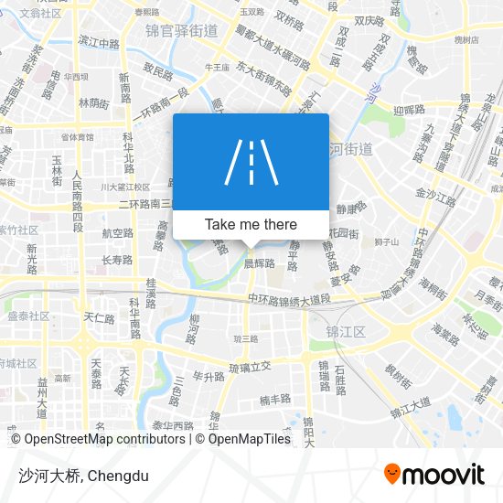沙河大桥 map