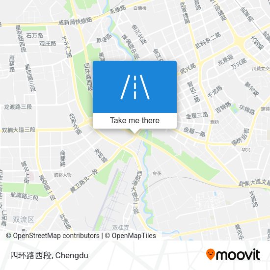 四环路西段 map