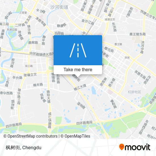 枫树街 map