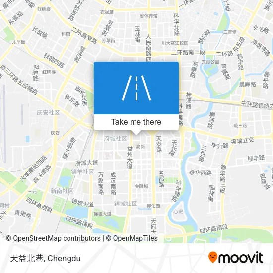 天益北巷 map