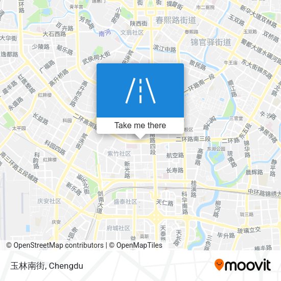 玉林南街 map