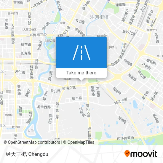 经天三街 map