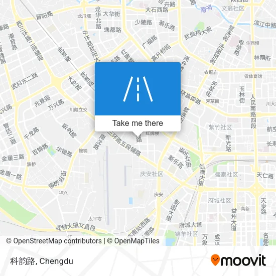 科韵路 map