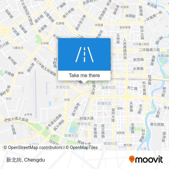 新北街 map