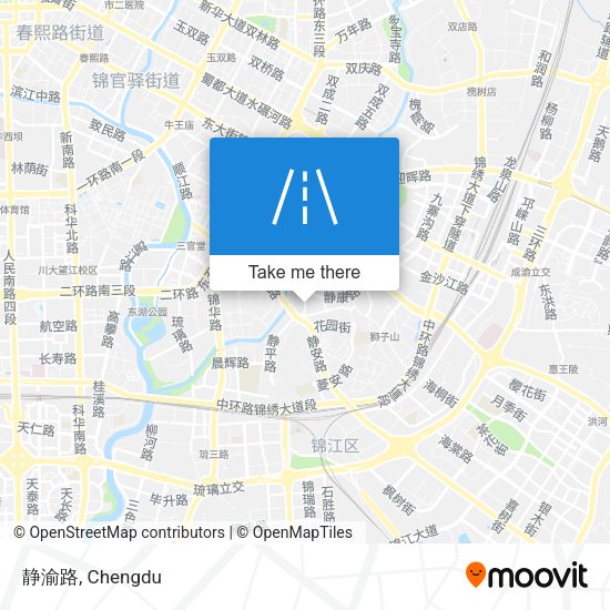 静渝路 map