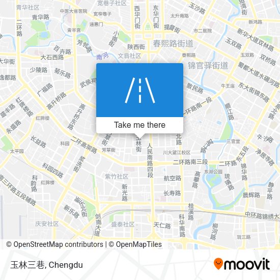 玉林三巷 map