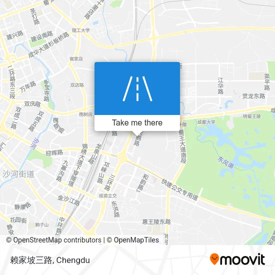 赖家坡三路 map