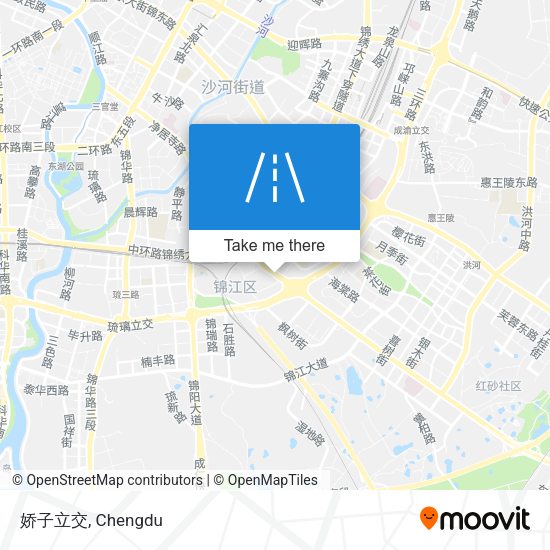 娇子立交 map
