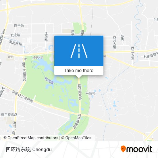 四环路东段 map