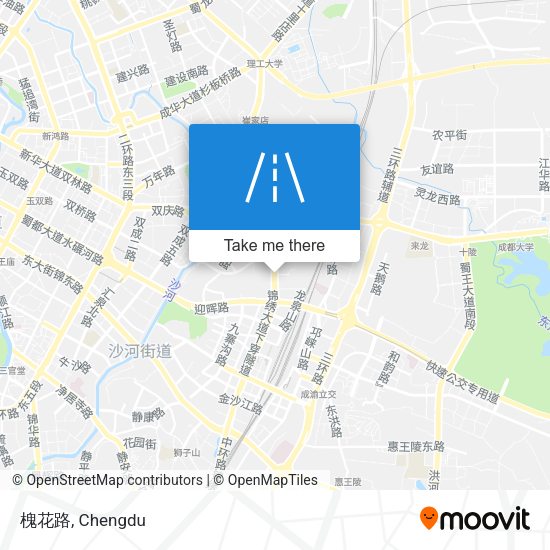 槐花路 map