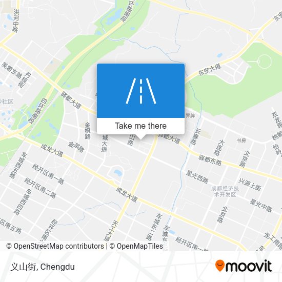 义山街 map