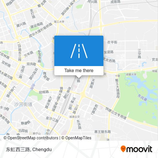 东虹西三路 map