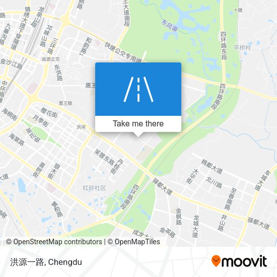 洪源一路 map