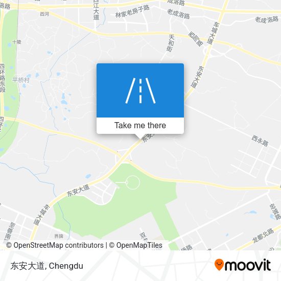 东安大道 map
