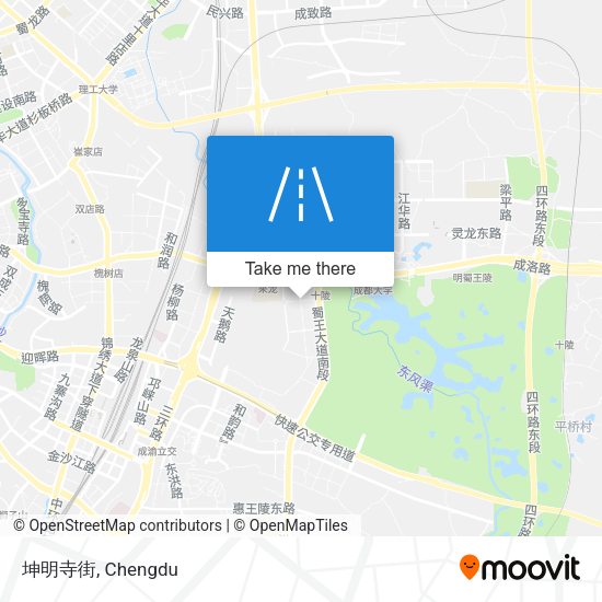 坤明寺街 map