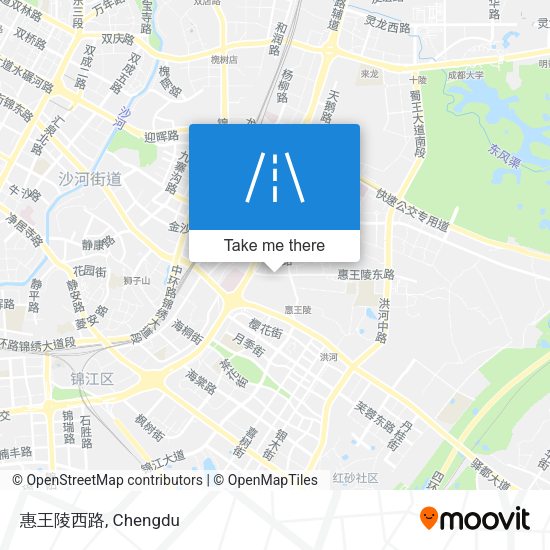 惠王陵西路 map