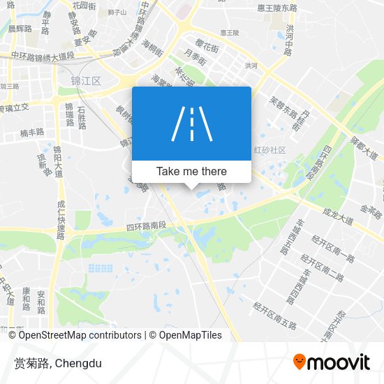 赏菊路 map