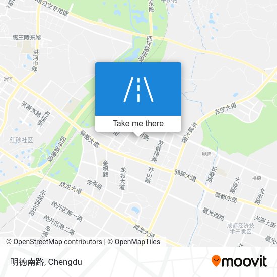 明德南路 map