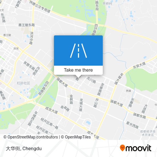 大华街 map