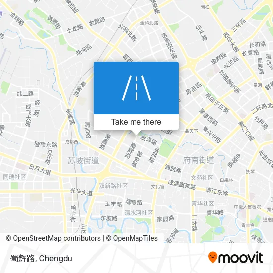 蜀辉路 map