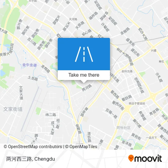 两河西三路 map