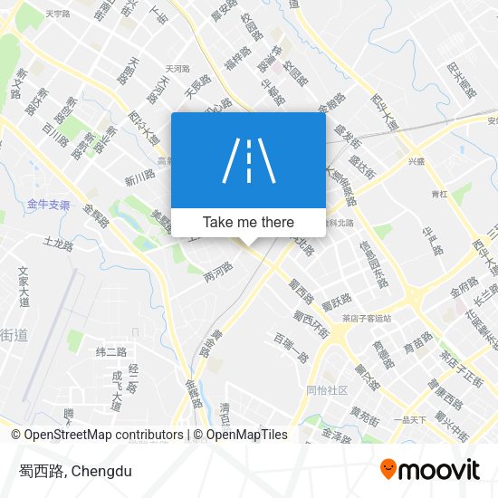 蜀西路 map