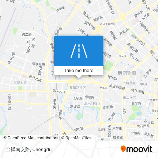 金祥南支路 map