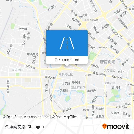 金祥南支路 map