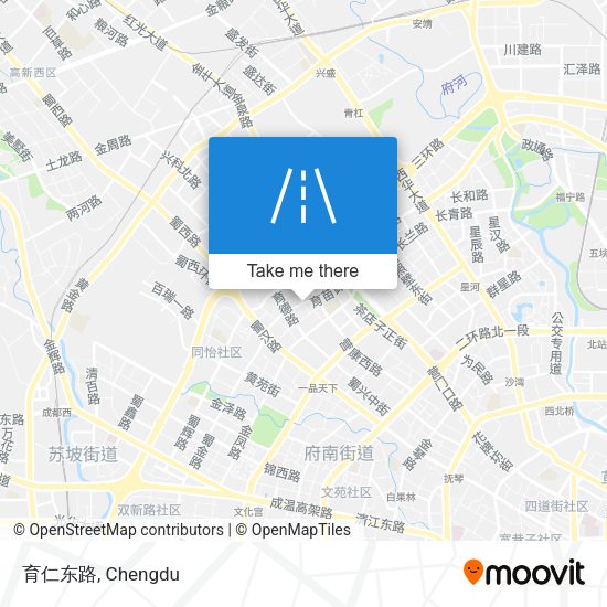 育仁东路 map