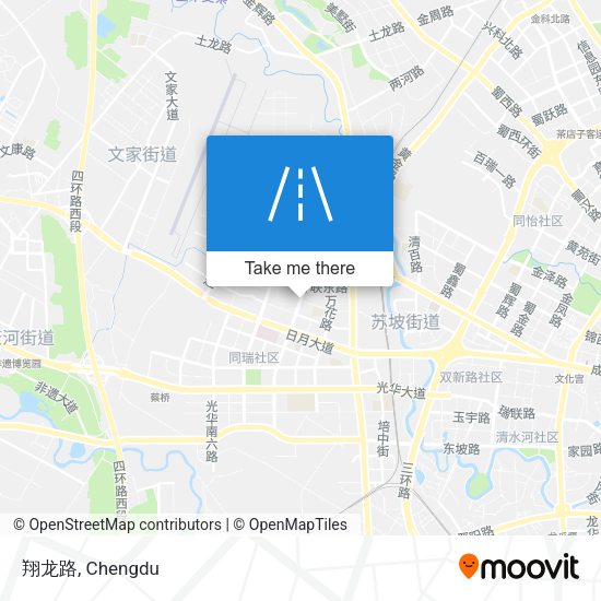 翔龙路 map