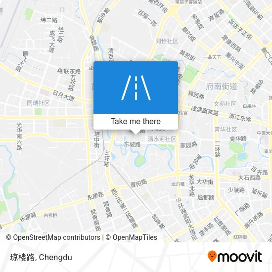 琼楼路 map