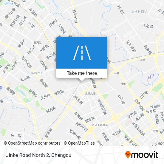 Jinke Road North 2 map