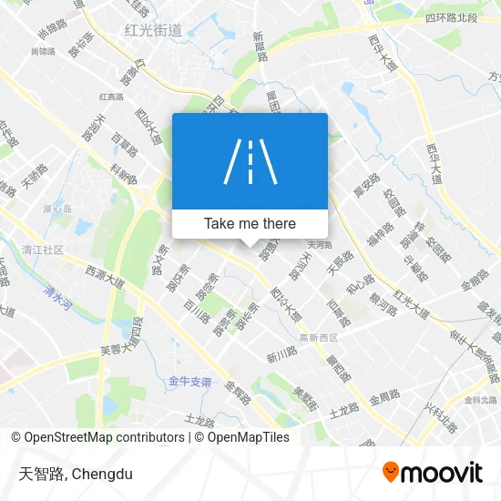 天智路 map