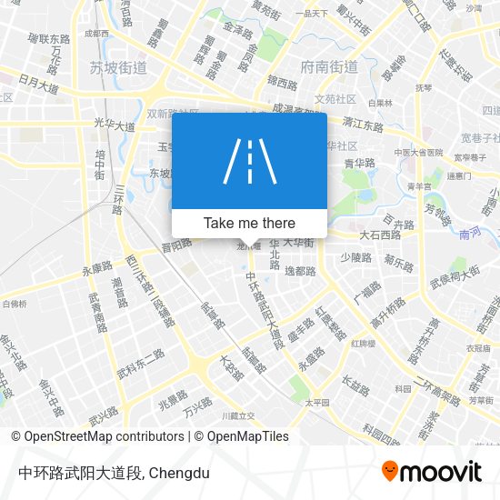 中环路武阳大道段 map
