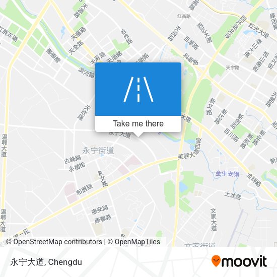 永宁大道 map