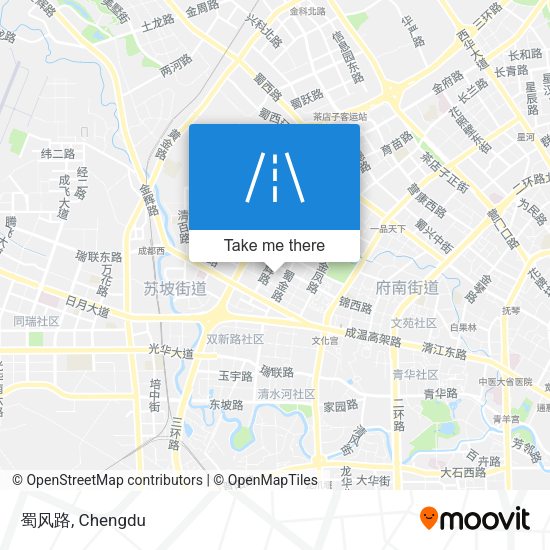 蜀风路 map